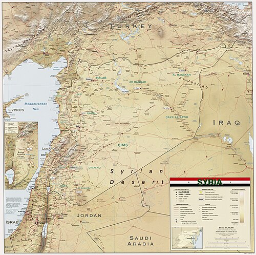 Geography of Syria